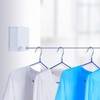 Retractable Clothesline Stainless Steel Clothes Hanging Rope String Drying Extendable