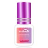 AKXSINKA Cluster Lash Glue for Sensitive Eyes, 2-3 Weeks Long