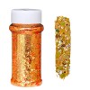 Chunky Hex Glitter Set 12 Colors 2oz Embossed Diamond Texture