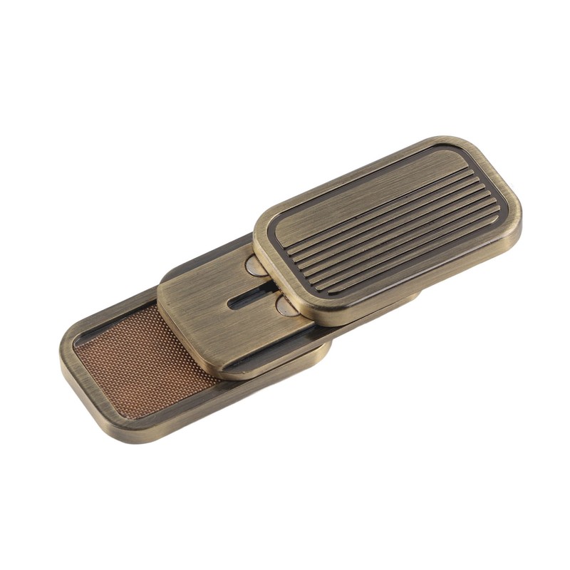 Magnetic Metal Slider ADHD Adults Fidget Decompression Toy Haptic Coin