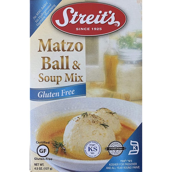Streit's Matzo Ball Soup Gluten Free 4.5 Oz (3 -Pack)