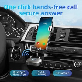 Generic Bluetooth 5.3 Adapter 3.5mm AUX Hands Free Wireless Car Bluetooth Audio Receiver