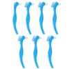 7 Pieces of Denture Toothbrushes, Denture Cleaning Brushes, Denture Accessories,