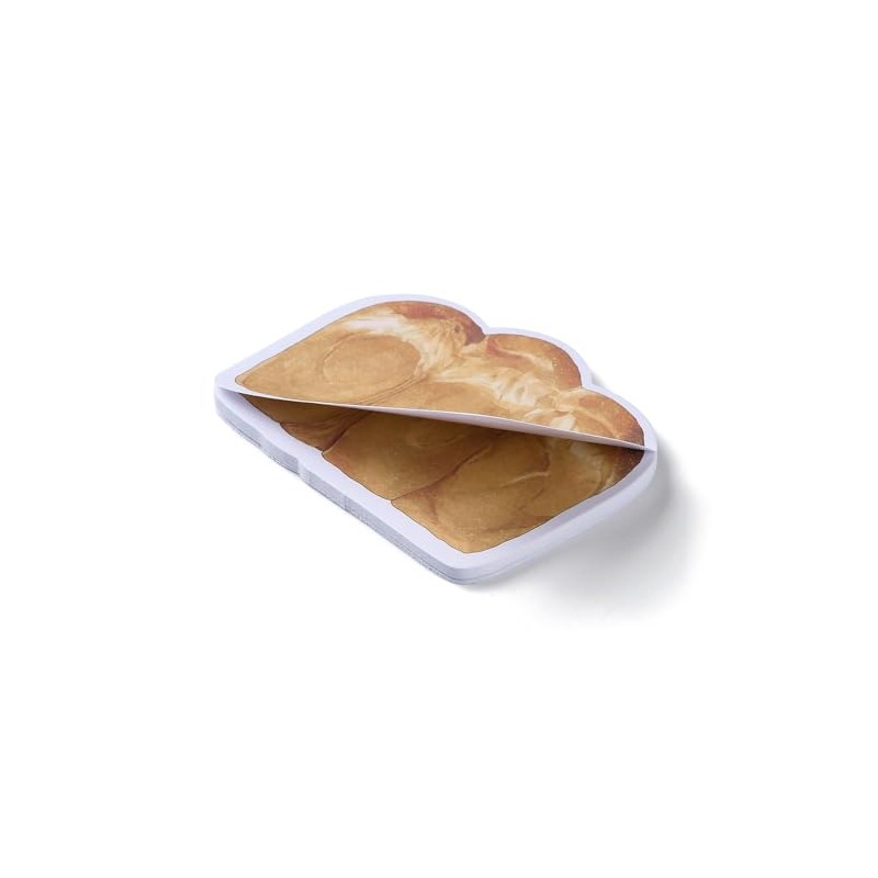 Airssory 20 Book 45x84mm Creative Croissant Paper Sticky Notes Imitation
