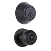 BRINKS - Transitional Single Cylinder Deadbolt, Matte Black - Built