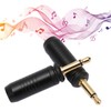 3.5mm Repair Plug Solder Type Gold Plated Replacement Mono Male
