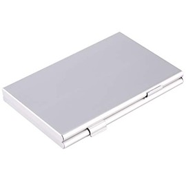 Acouto Aluminio Tarjetas de memoria SD porttiles Caja de almacenamiento Caja Protector Fcil de llevar                                                 