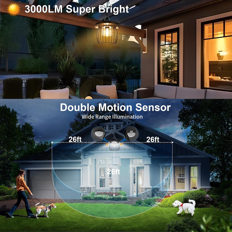 AEQ Solar Shed Light Indoor Outdoor, Solar Gazebo Lights Work