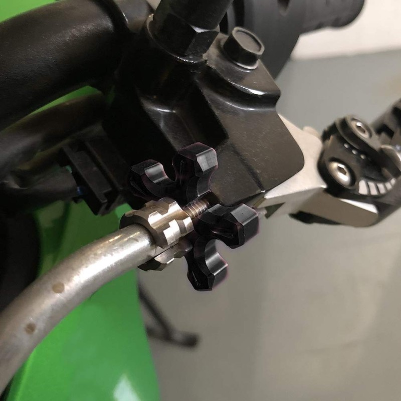 Universal CNC Aluminum Cable Adjuster Motorcycle Motorcycle Clutch Adjustment Alloy