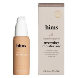hims Everyday Moisturizer for Men - Lightweight, Hydrating Men's Face Moisturizer with Hyaluronic Acid and Shea Butter - 1 fl oz