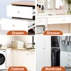 Probrico 5 Pack Copper Cabinet Door Knobs Furniture Drawer Handle