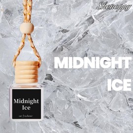 Scented Car Air Freshener - Hanging Aromatherapy For Long Lasting Scent Perfume, Car Air Freshener Diffuser Pendant Decoration for Car Lovers Gift:_Midnight Ice