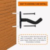 2pcs Guitar Metal Hook Guitar Hanger Display Hanger for Ukulele