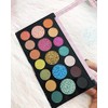 Sombras con Brillos para Ojos, Sombras con Glitter, Matte y