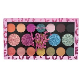 Sombras con Brillos para Ojos, Sombras con Glitter, Matte y Brillos Love Me de Ruby Rose Cosméticos