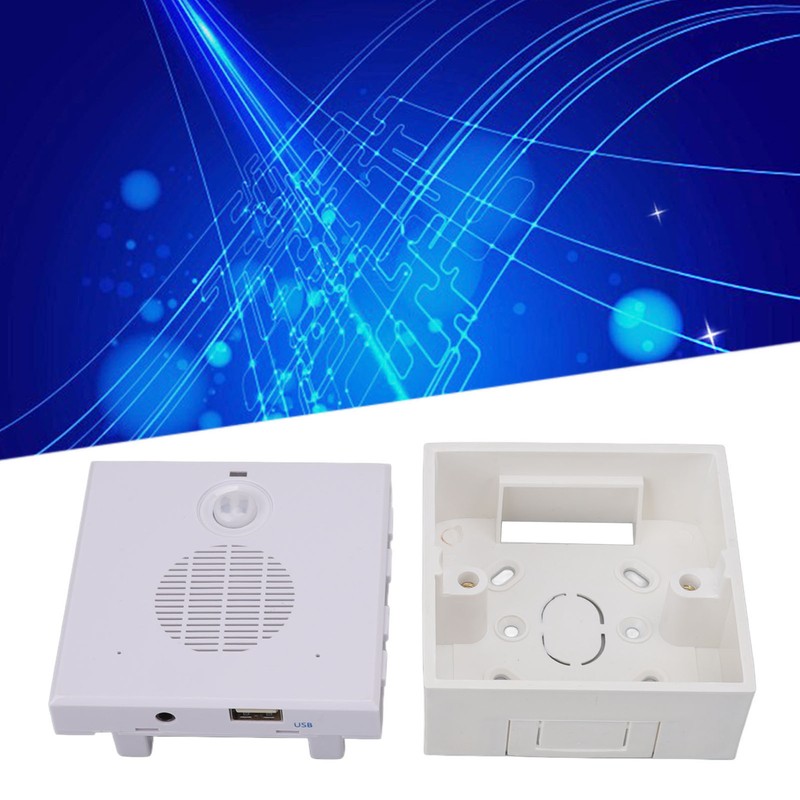 Motion Sensor Doorbell Human Infrared Induction Volume Adjustable Driveway Alarms