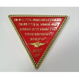 MARINE CORPS MAG-49 MARINE AIRCRAFT GROUP 2" CHALLENGE COIN