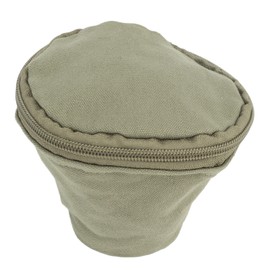 Coffee Filter Storage Bag Reusable Waterproof Canvas Portable Coffee Cone Shaped Filter Paper Holder