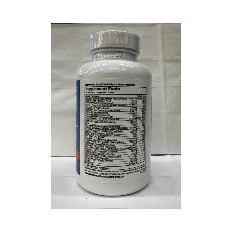 NAT-RUL HEALTH MEN'S 50+ MULTIVITAMIN