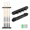 Billiard cue Wall Rack, Pool Stick Holder (Black Color, 4