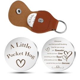 Christmas Gifts Pocket Hug Inspirational Gifts for Women Long Distance Relationship Keepsake Graduation Gifts for Women Mens Stocking Stuffers Motivational Gifts Congratulations Gift Cool Gifts Unique