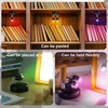 Tuanse 4 Pcs Dual Head RGB Spotlight and 4 Pcs