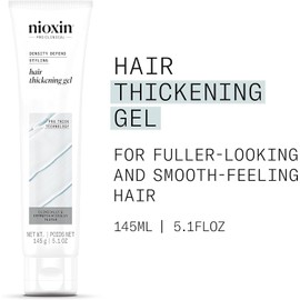 Nioxin Gel para engrosar el cabello 3D, fuerte sujeción y textura, 5 onzas