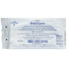 Medline Bandage Gauze Sof-form 3 Inch x 75 Inch, 12 Count