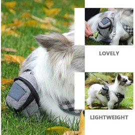 Porta Bolsas para Perro Tela Oxford, Soporte Portátil Dos Bolsillos Adecuado para Paseos y Almacenamiento Conveniente de Bolsas para Excrementos de Mascotas