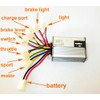 L-faster 36V48V 1000W Scooter Brush Motor Controller Motor Controller for