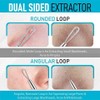 Professional Blackhead Extractor Tool (Stainless Steel) Pimple Popper for Acne,