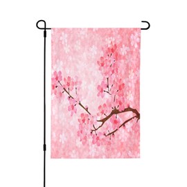 Axxitude Cherry Blossoms Garden Flag 12x18 Inch Spring Decorative Flag Small Vertical Double Sided Holiday Farmhouse Seasonal Decor for Yard