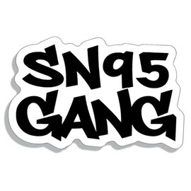 SN95 Gang Decal Sticker Custom Die-Cut Vinyl Turbo V8 Hella Drift Illest American