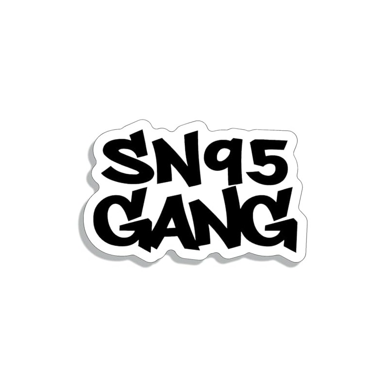 SN95 Gang Decal Sticker Custom Die-Cut Vinyl Turbo V8 Hella