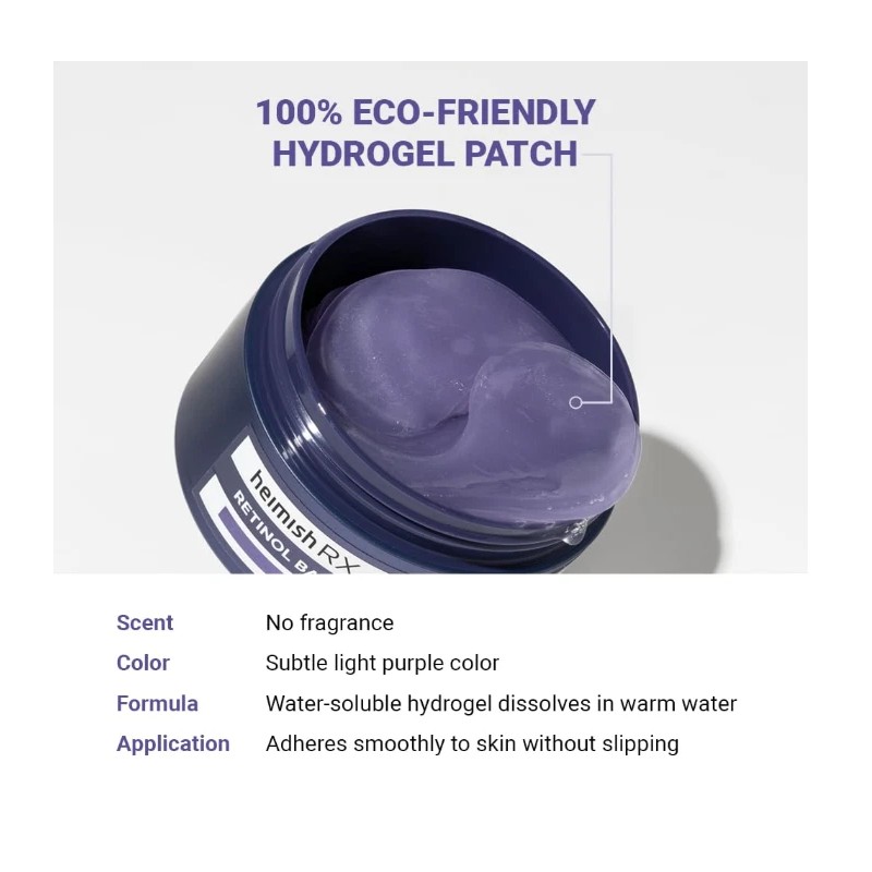 Heimish RX Retinol Bakuchiol Hydrogel Eye Patch (60ea)