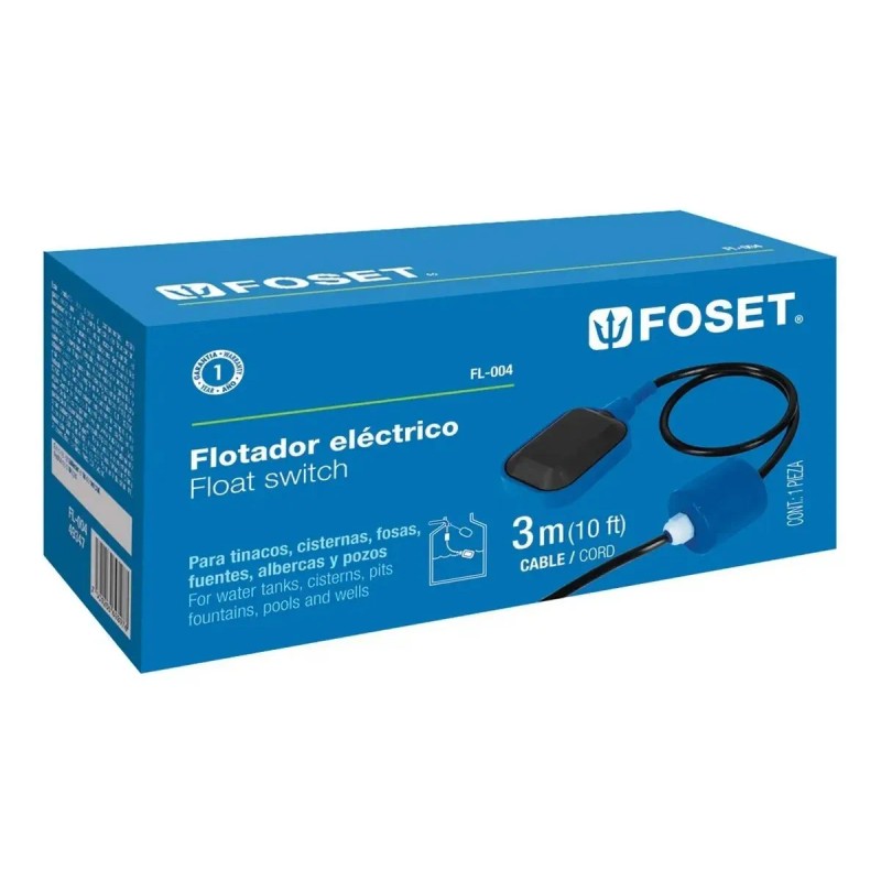 Electronivel Flotador Electrico Para Tinaco/cisterna 3m