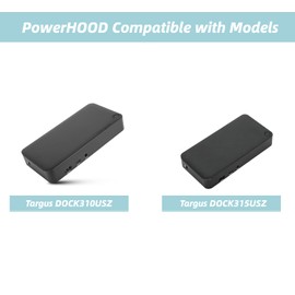 PowerHOOD 20V AC Adapter Compatible with Targus USB C Docking Station Universal DV4K USB C Laptop Docking Station DOCK310 DOCK315 DOCK310USZ DOCK315USZ DOCK310-A DOCK310USZ-60 Power Supply Charger