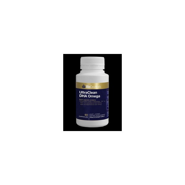 Bioceuticals UltraClean DHA Omega Support for Brain Health and Cognitive