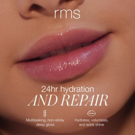 RMS Beauty Mascarilla Labial Nocturna Lipnights - Bálsamo Labial Hidratante Reparador De La Barrera, Vainilla, Manteca De Cacao Y Manteca De Karité, Mascarilla Nocturna