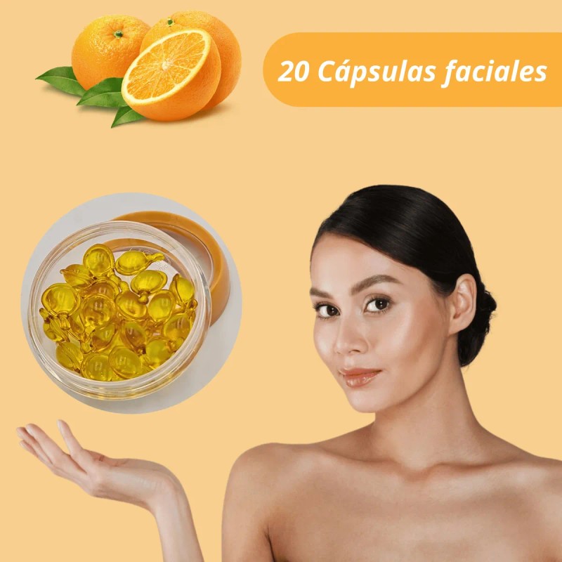 Cápsulas Faciales Colágeno Antienvejecimiento Repara Aclara