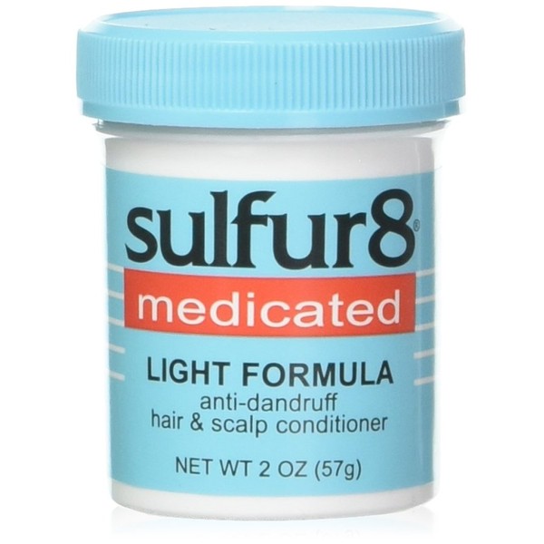 Sulfur8 Medicated Light Formula Anti-Dandruff Hair & Scalp Conditioner, 2 Ounce