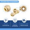 MEASUREMAN Push to Connect Pressure Gauge 0-200Psi Stainless Steel Vibration