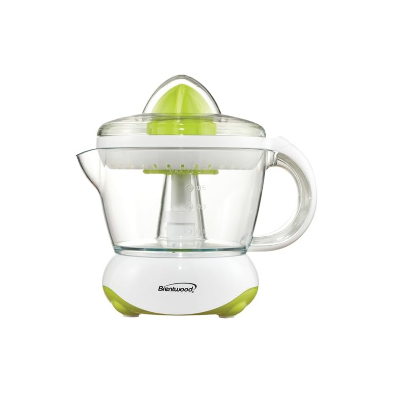 Brentwood J-15 24oz Electric Citrus Juicer, White
