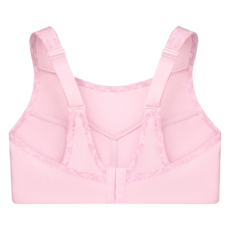 Glamorise - Brasier Deportivo sin Rebote para Mujer #1066, Rosa