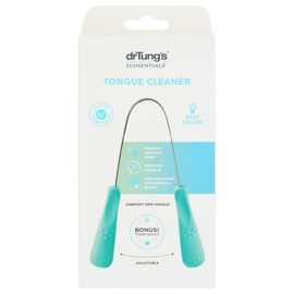 Dr. Tung's Limpiador de lengua de acero inoxidable, 1 unidad (paquete de 1)