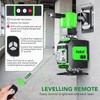FELLAT Laser Level, 4x360° Self Leveling Green Cross Line Laser