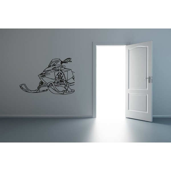 Ski-doo Arctic Cat Polaris Yamaha Snowmobile Wall Art Sticker Decal