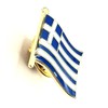 Greek Flag Metal Lapel Pin Badge, Metal