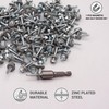 SKIR'CO Pack of 150 Galvanised Roofing Screws 4.8 x 25