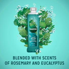 Pick and Mix Any 10 Radox Mineral Therapy Bath Soak with Nature Inspired Unique Blend of Herbs for Men and Women pH Skin Neutrally Blended for All Skin Types Body Cleanser, 500 ml